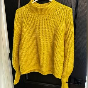 Sincerely Jules Vibrant Yellow Turtleneck Sweater